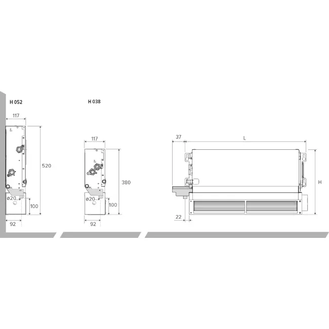 Jaga Briza 12 wandinbouw afmetingen slide-4